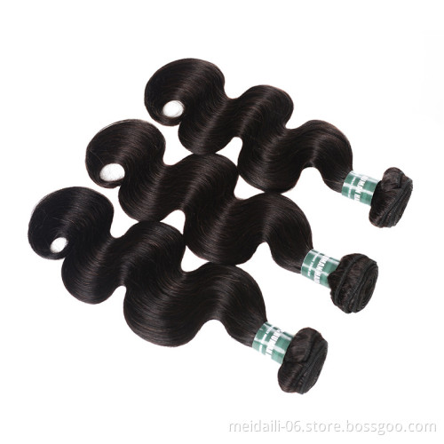 Original malaysian hair high quality cheap raw remy body wave silver human hair bundles virgin cuticle aligned hair extensions